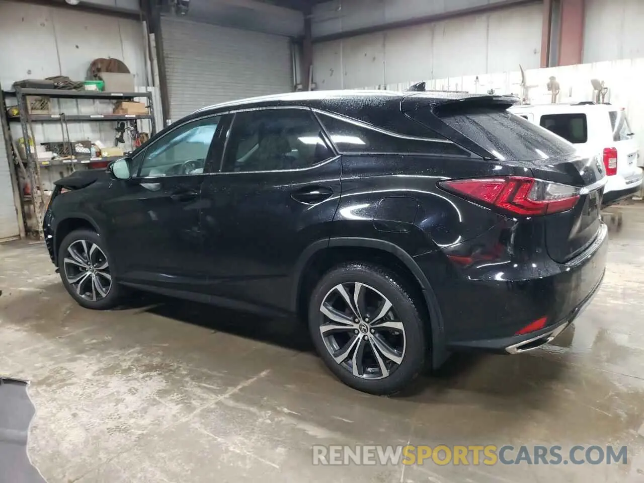 2 Photograph of a damaged car 2T2HZMDA7MC303934 LEXUS RX350 2021