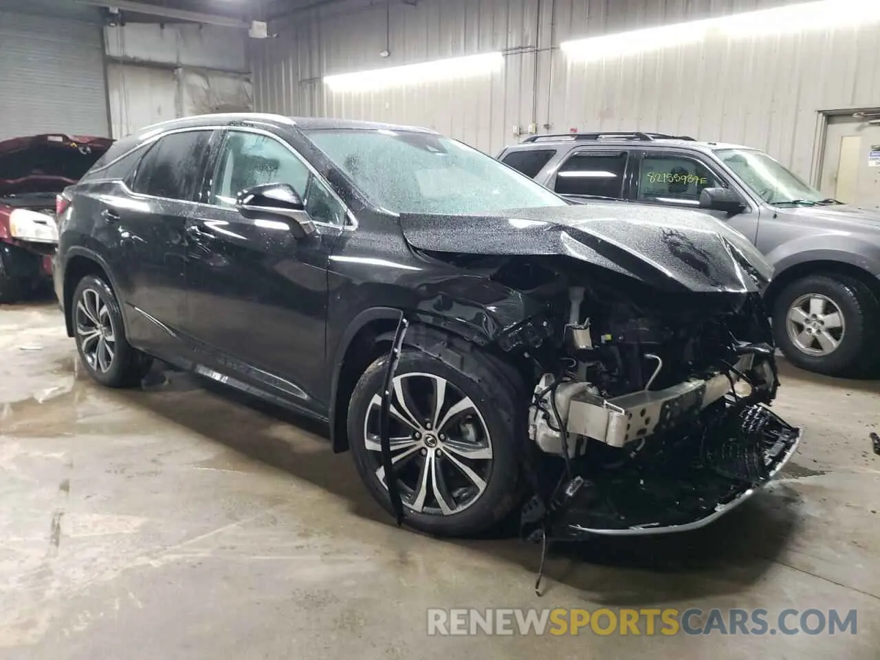 4 Photograph of a damaged car 2T2HZMDA7MC303934 LEXUS RX350 2021