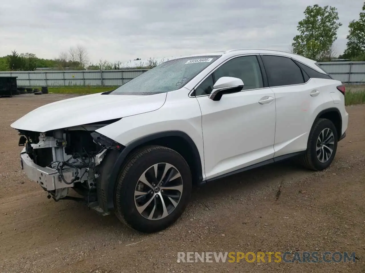 1 Photograph of a damaged car 2T2HZMDA8MC260110 LEXUS RX350 2021