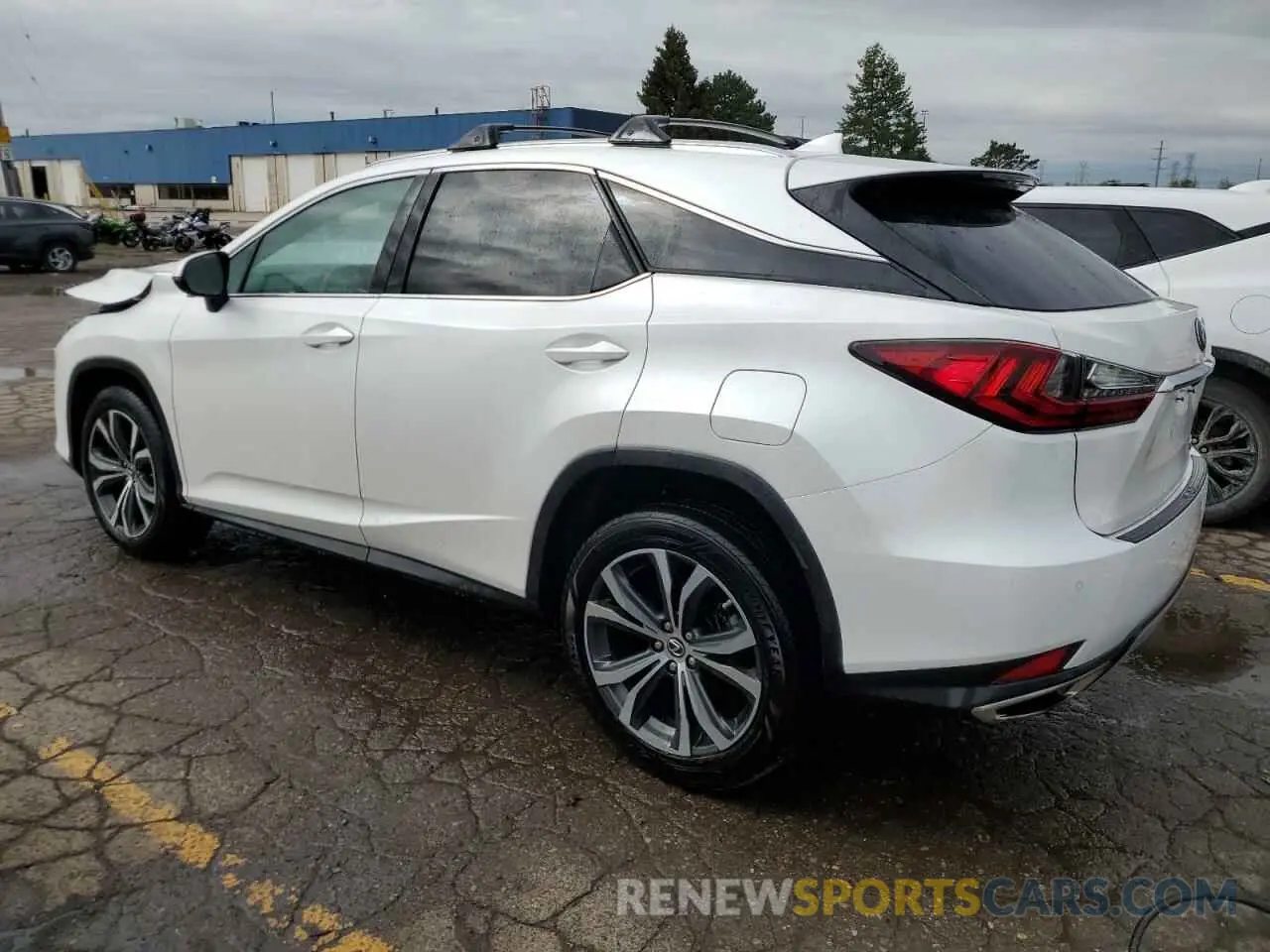 2 Photograph of a damaged car 2T2HZMDA8MC276761 LEXUS RX350 2021