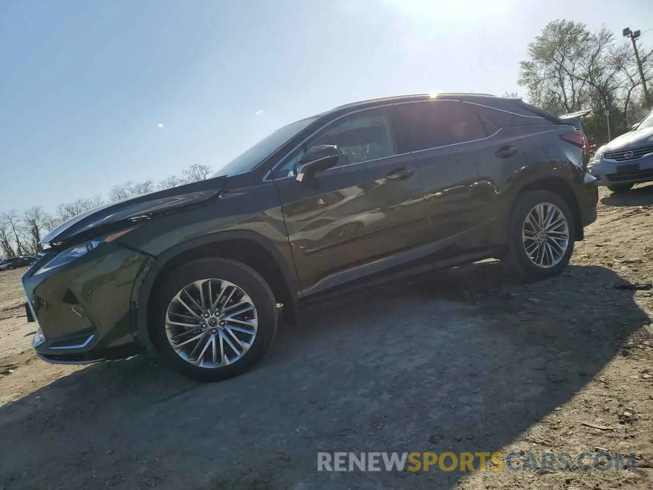 1 Photograph of a damaged car 2T2HZMDA8MC289428 LEXUS RX350 2021