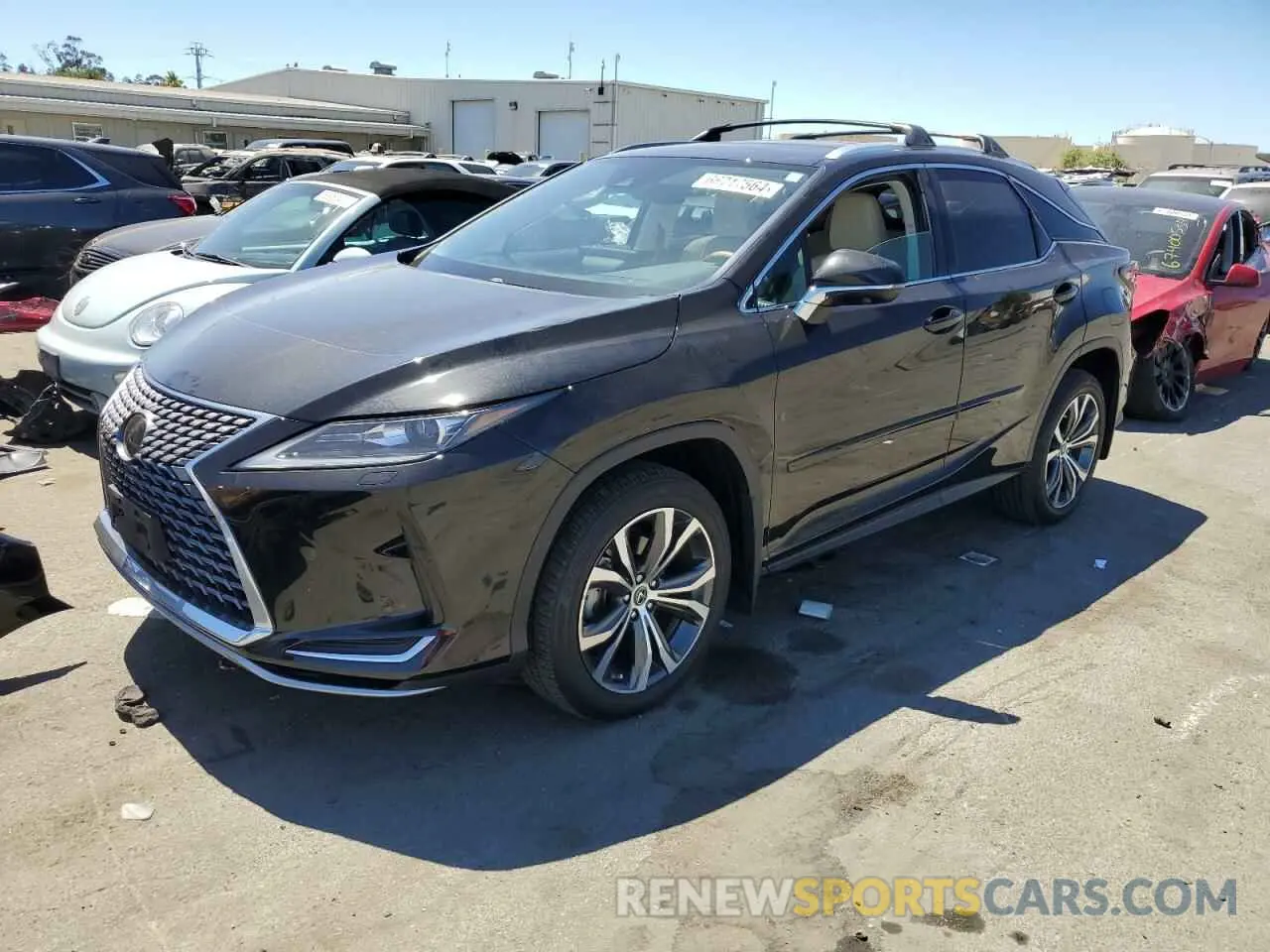 1 Photograph of a damaged car 2T2HZMDA9MC273724 LEXUS RX350 2021