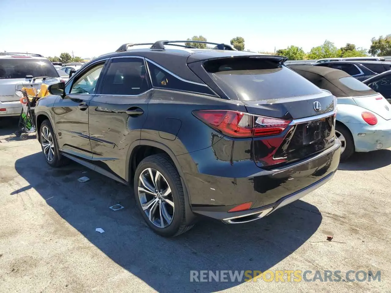 2 Photograph of a damaged car 2T2HZMDA9MC273724 LEXUS RX350 2021