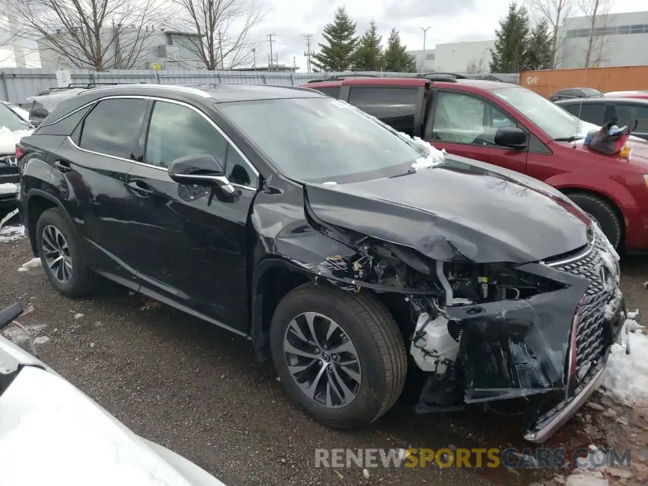 4 Photograph of a damaged car 2T2HZMDA9MC294850 LEXUS RX350 2021