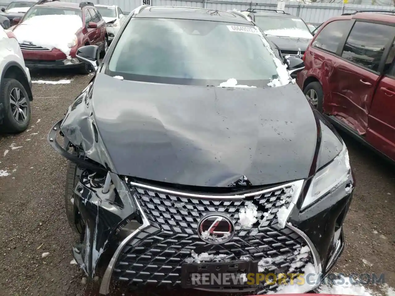 5 Photograph of a damaged car 2T2HZMDA9MC294850 LEXUS RX350 2021