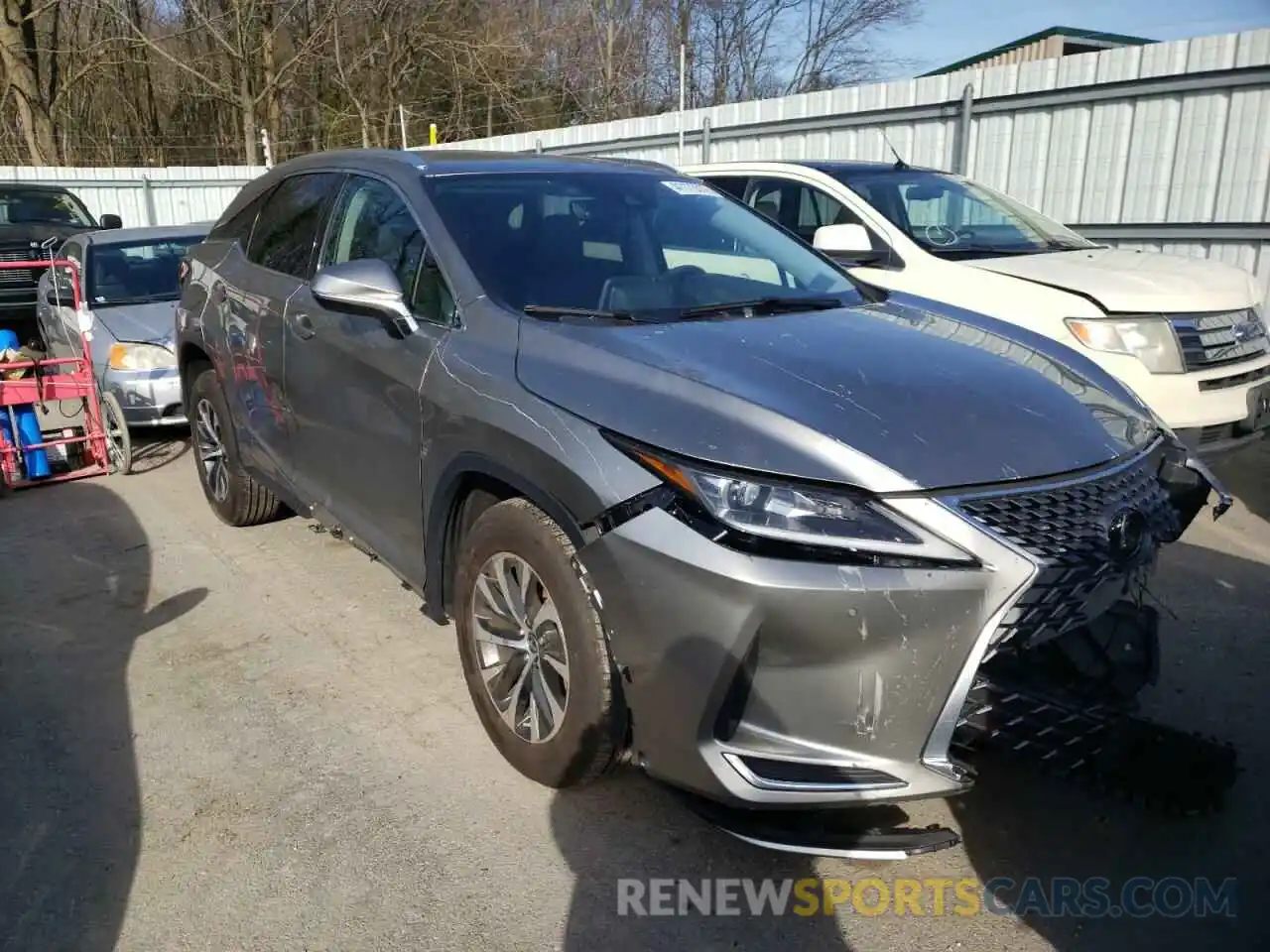 1 Photograph of a damaged car 2T2HZMDAXMC265776 LEXUS RX350 2021