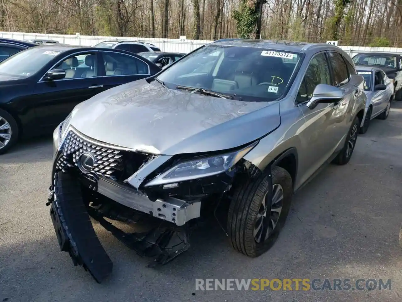 2 Photograph of a damaged car 2T2HZMDAXMC265776 LEXUS RX350 2021