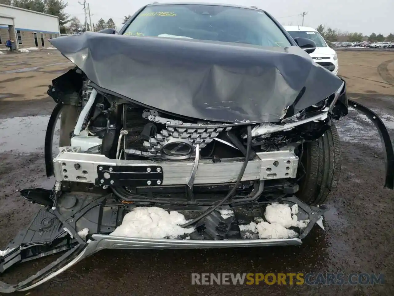 9 Photograph of a damaged car 2T2HZMDAXMC266054 LEXUS RX350 2021