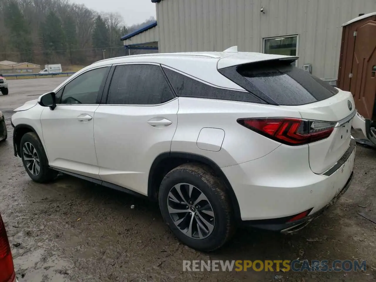 2 Photograph of a damaged car 2T2HZMDAXMC271609 LEXUS RX350 2021