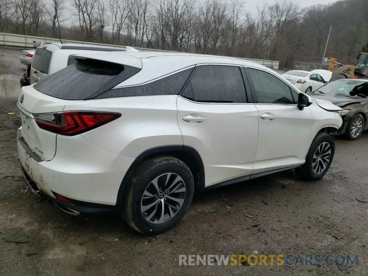 3 Photograph of a damaged car 2T2HZMDAXMC271609 LEXUS RX350 2021