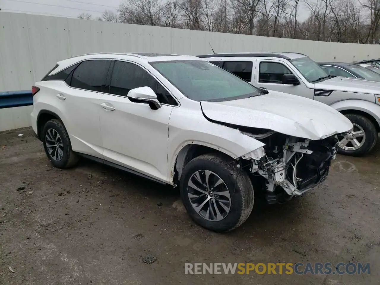4 Photograph of a damaged car 2T2HZMDAXMC271609 LEXUS RX350 2021