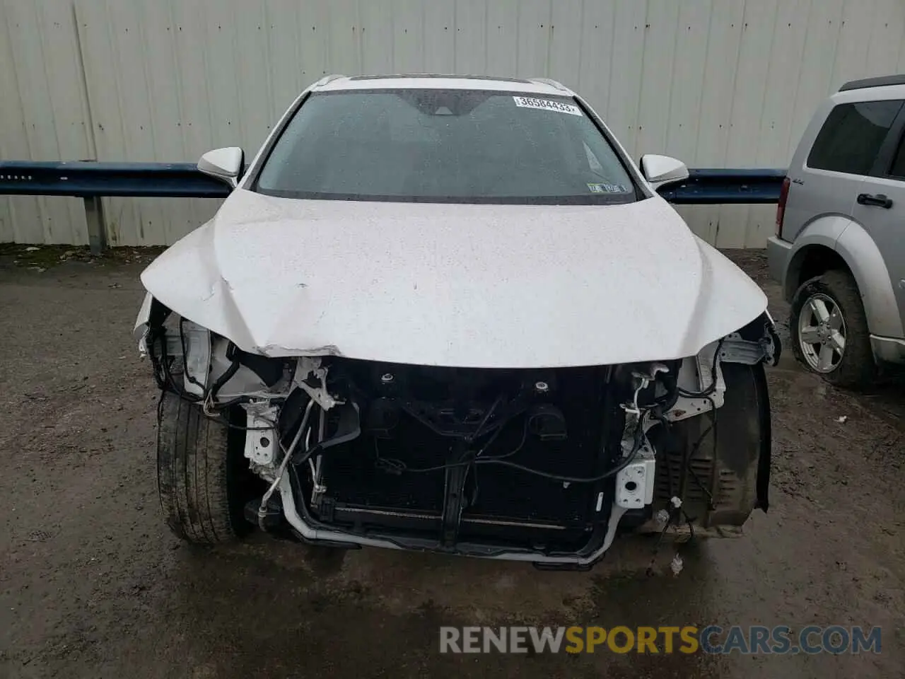 5 Photograph of a damaged car 2T2HZMDAXMC271609 LEXUS RX350 2021