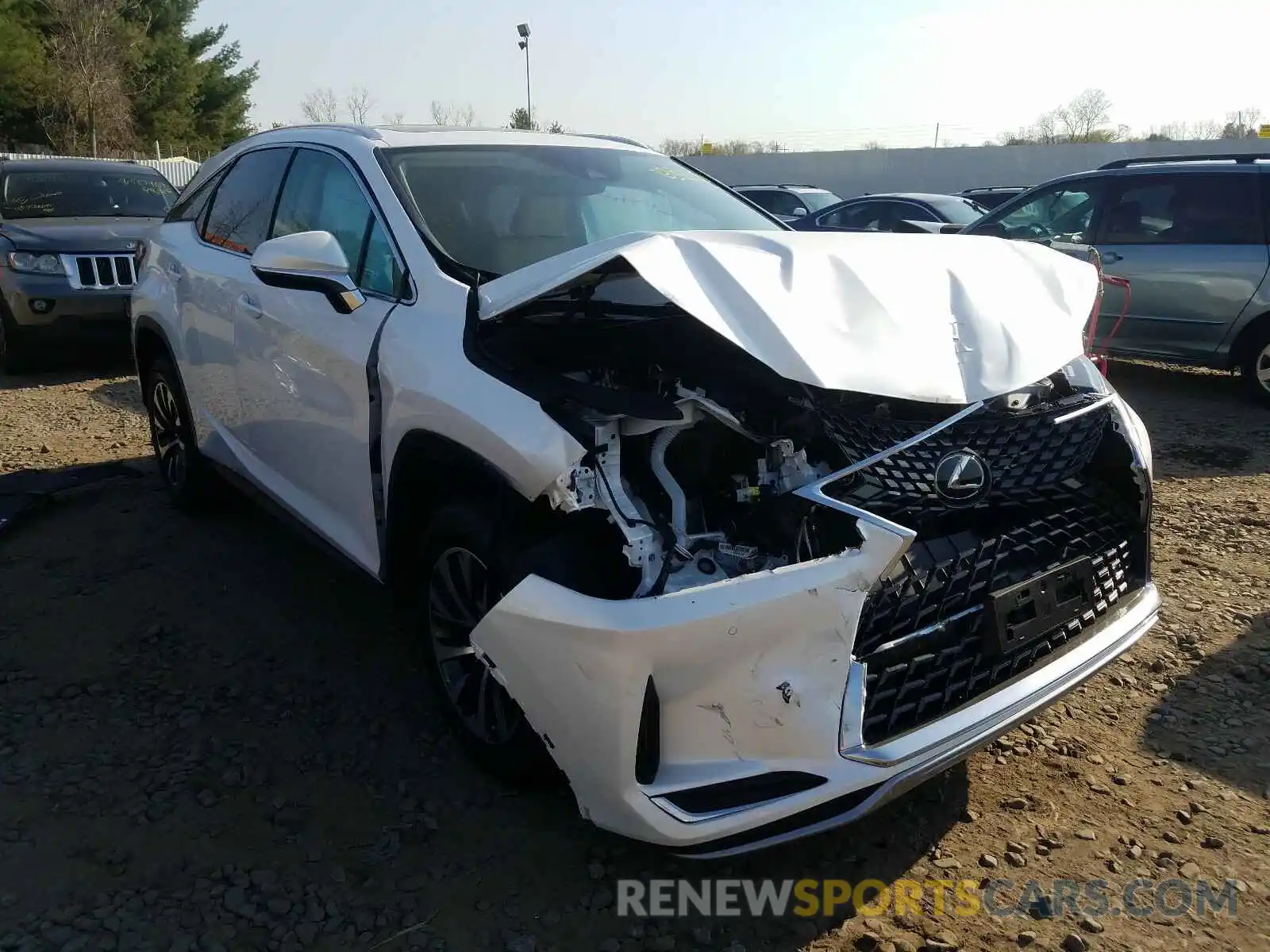 1 Photograph of a damaged car 2T2HZMDAXMC283534 LEXUS RX350 2021