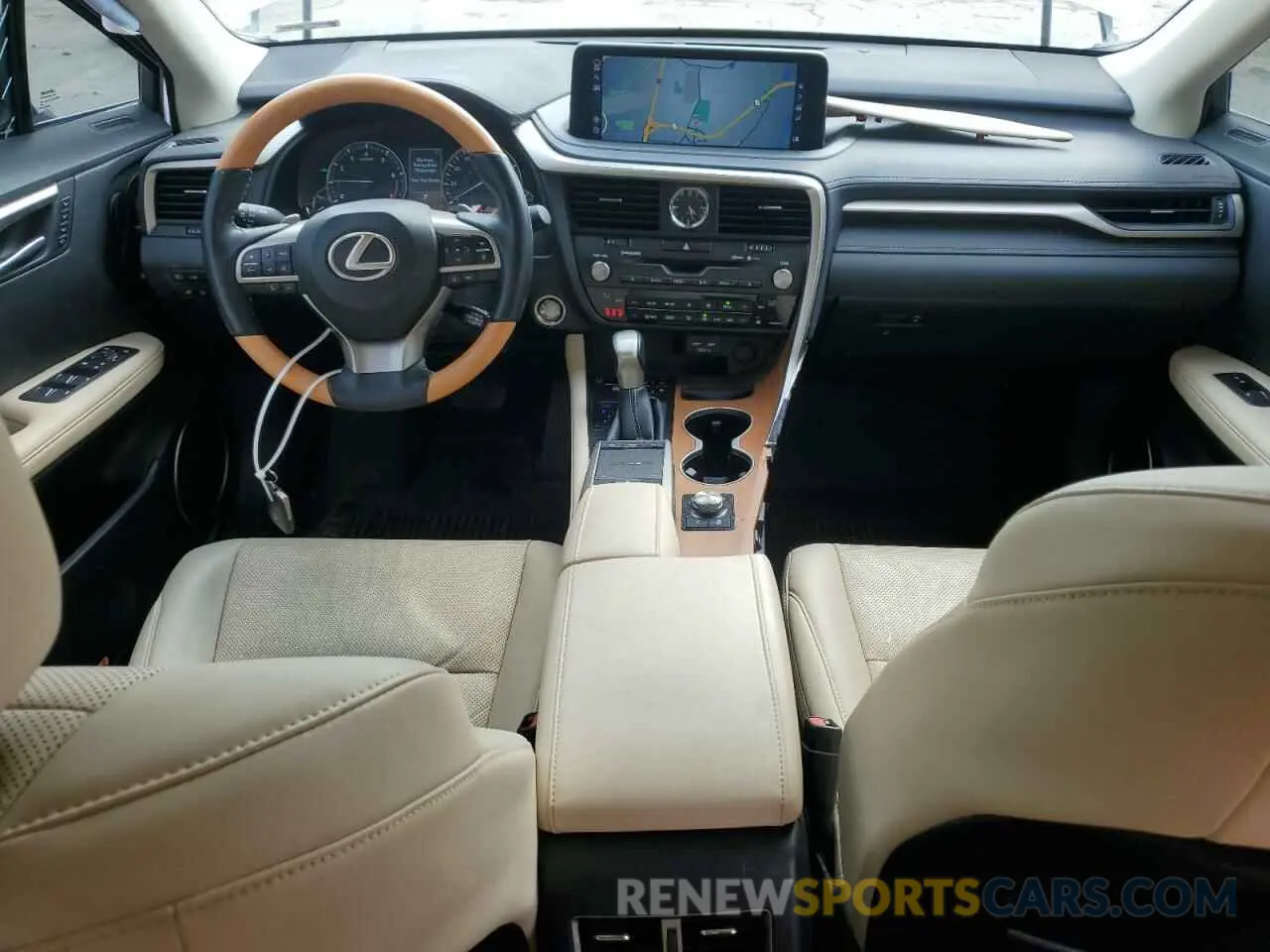 8 Photograph of a damaged car 2T2HZMDAXMC285784 LEXUS RX350 2021
