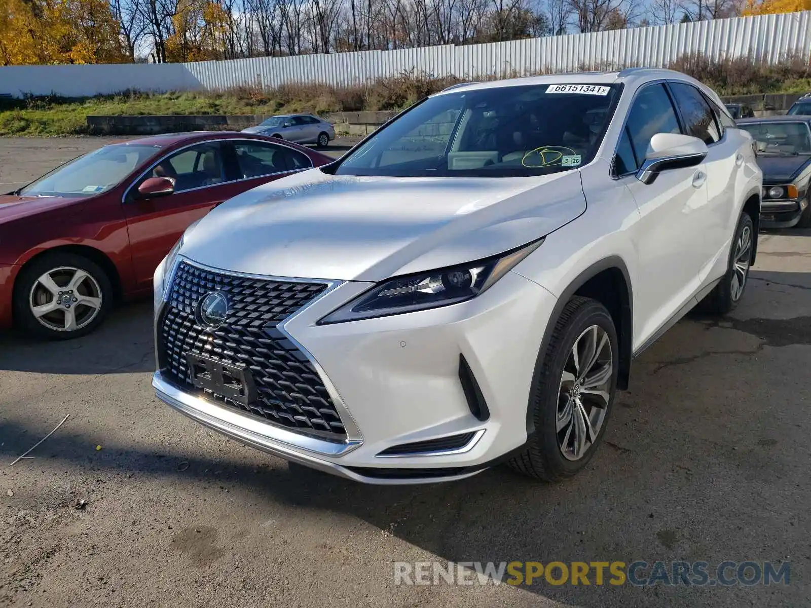 2 Photograph of a damaged car 2T2HZMDAXMC287003 LEXUS RX350 2021