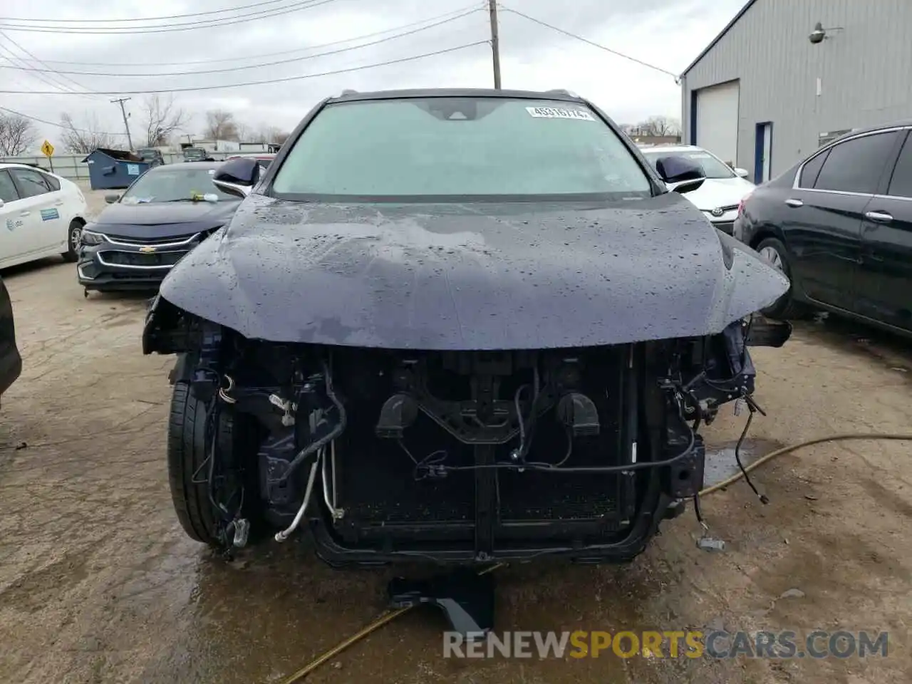 5 Photograph of a damaged car 2T2HZMDAXMC292475 LEXUS RX350 2021