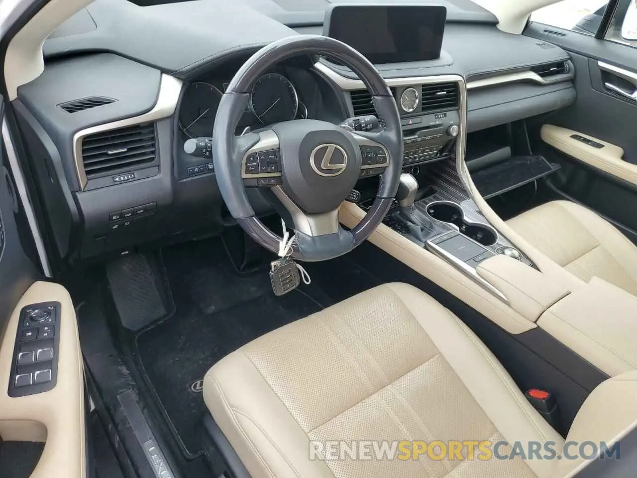 8 Photograph of a damaged car 2T2JZMAA0MC186431 LEXUS RX350 2021
