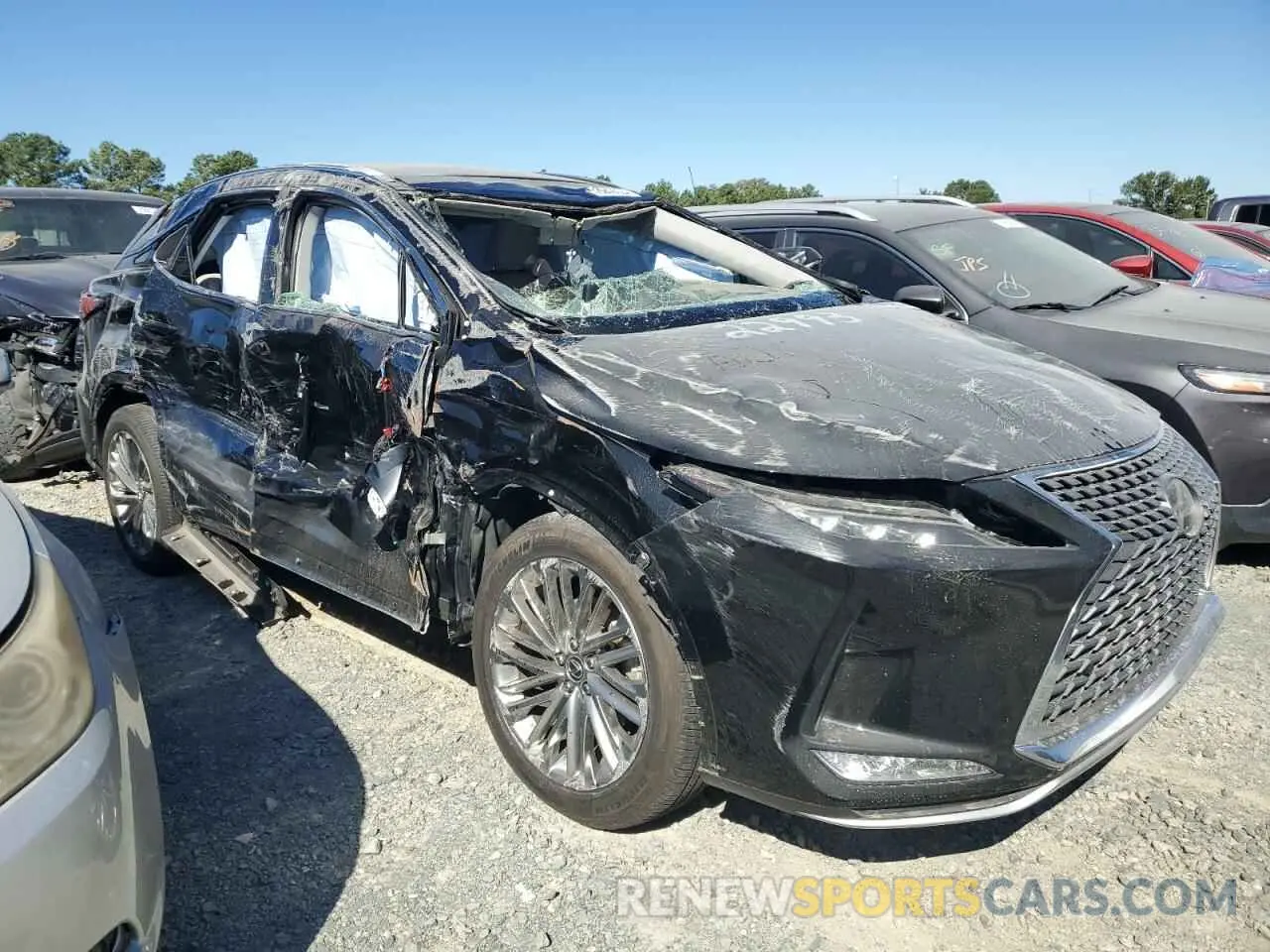 4 Photograph of a damaged car 2T2JZMAA3MC197682 LEXUS RX350 2021