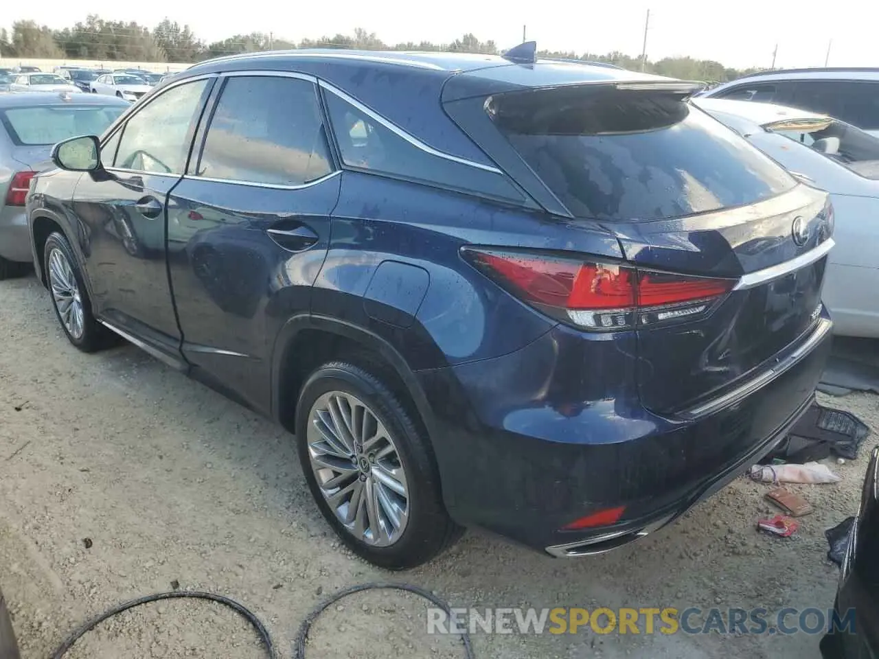 2 Photograph of a damaged car 2T2JZMAA3MC198315 LEXUS RX350 2021