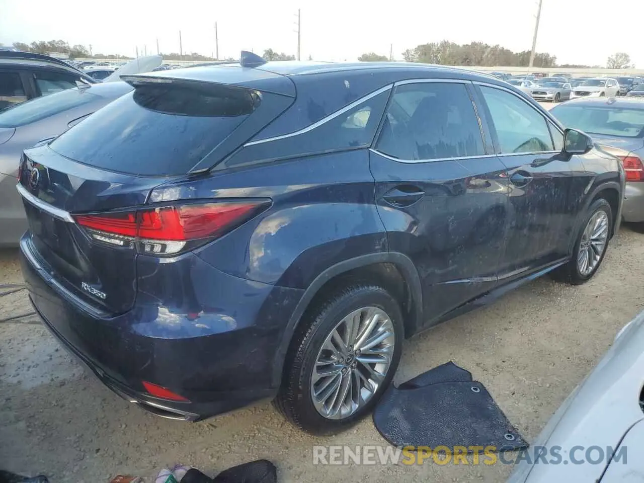 3 Photograph of a damaged car 2T2JZMAA3MC198315 LEXUS RX350 2021