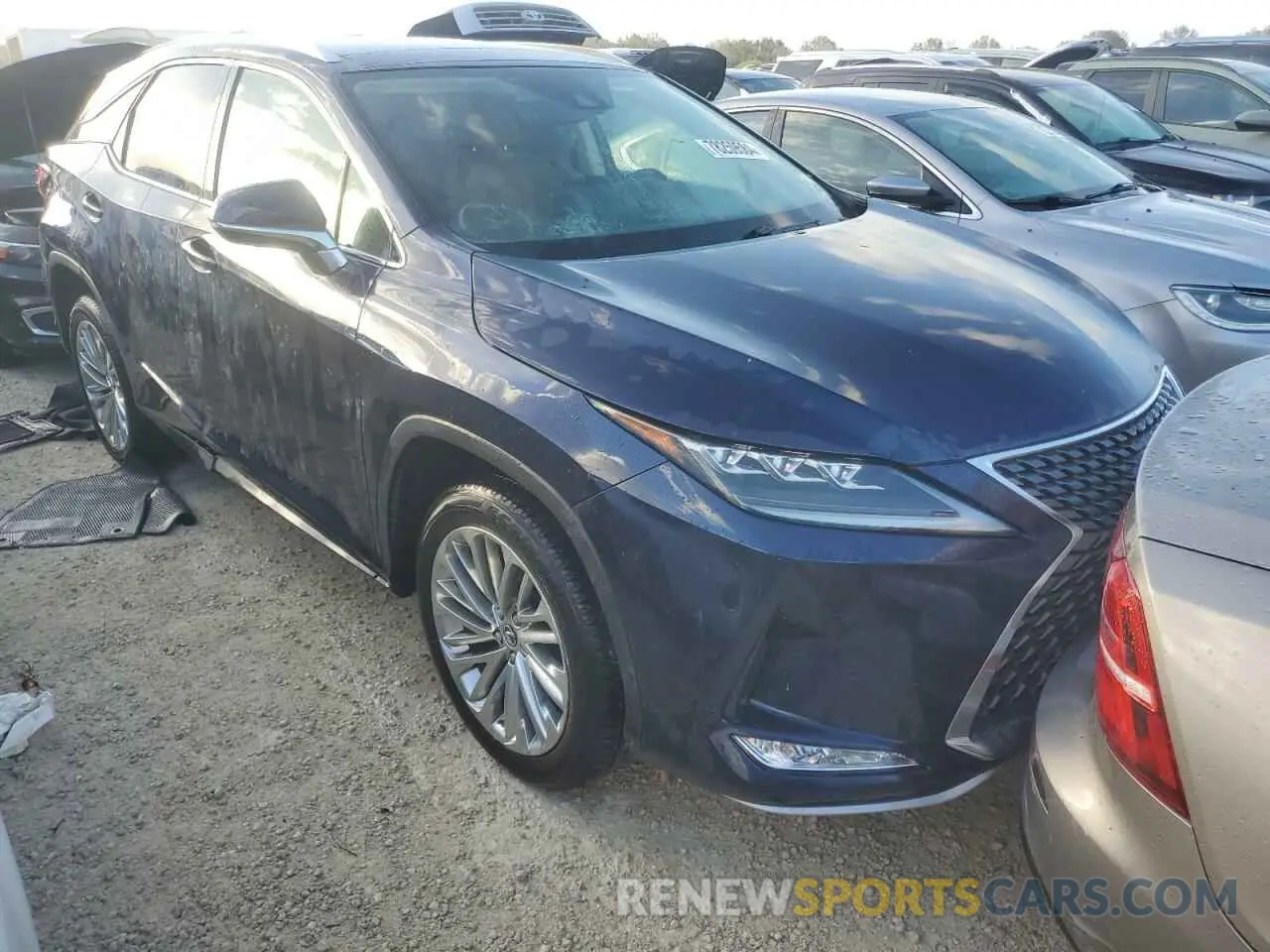 4 Photograph of a damaged car 2T2JZMAA3MC198315 LEXUS RX350 2021