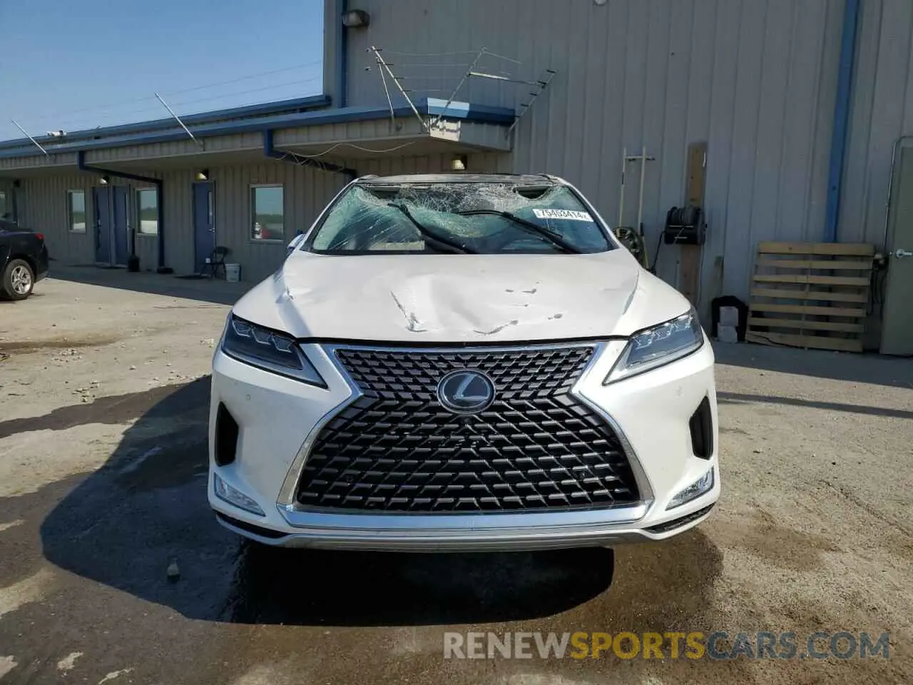 5 Photograph of a damaged car 2T2JZMAA4MC188795 LEXUS RX350 2021