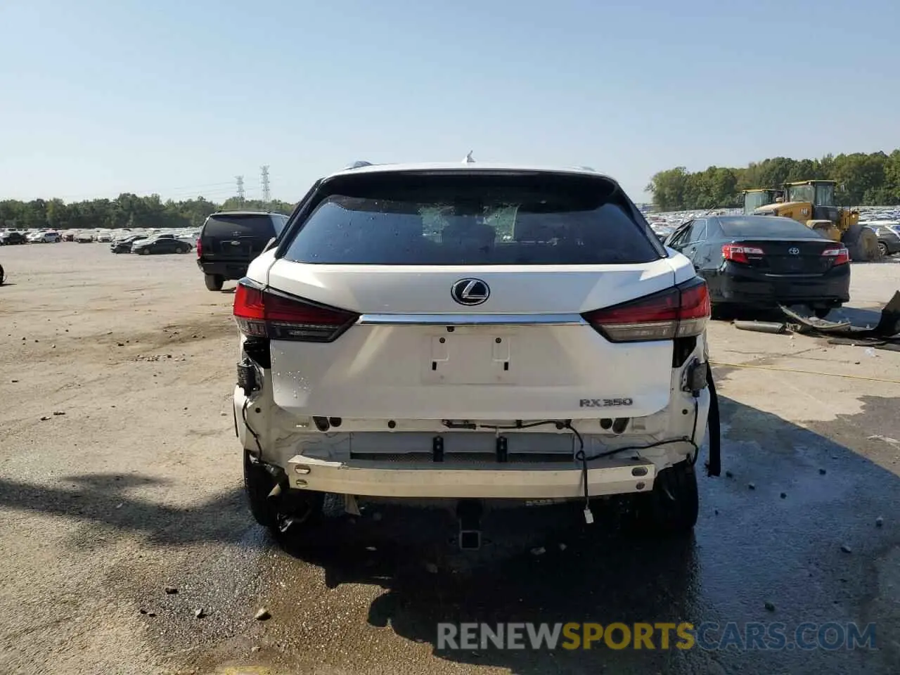 6 Photograph of a damaged car 2T2JZMAA4MC188795 LEXUS RX350 2021