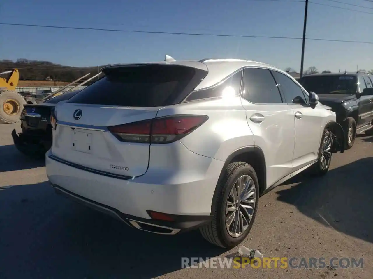 4 Photograph of a damaged car 2T2JZMAA6MC203636 LEXUS RX350 2021