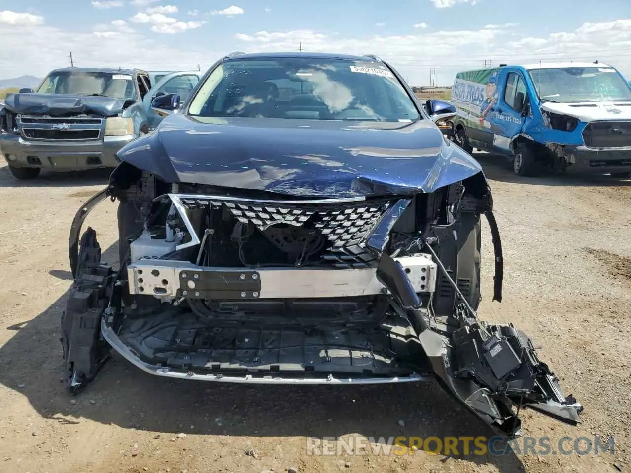 5 Photograph of a damaged car 2T2JZMAA6MC214894 LEXUS RX350 2021