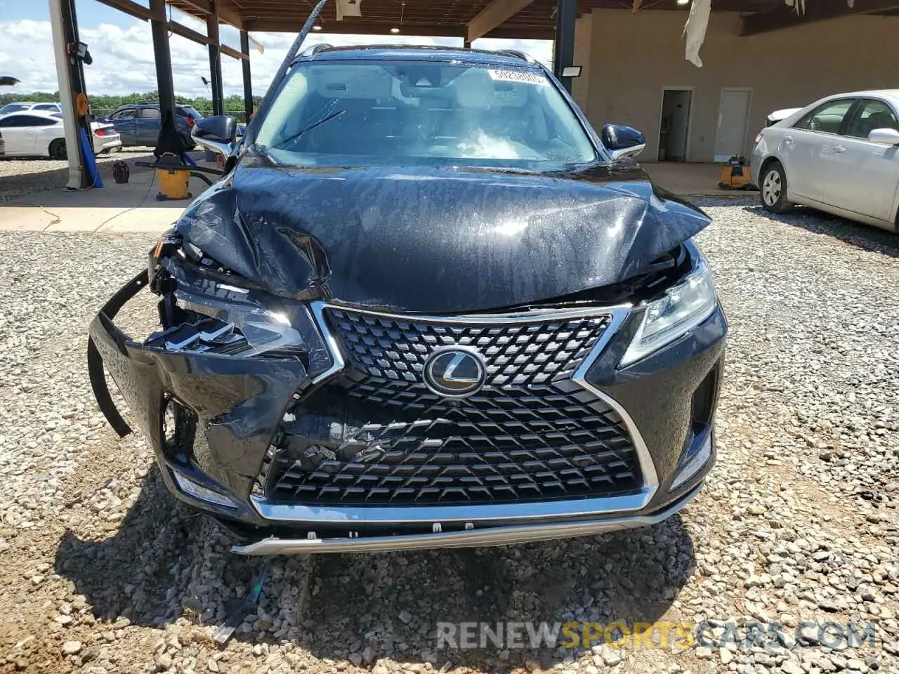 5 Photograph of a damaged car 2T2JZMAA7MC198902 LEXUS RX350 2021