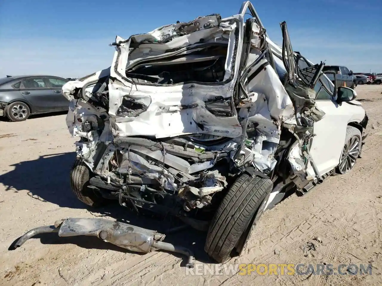 4 Photograph of a damaged car 2T2JZMAA7MC204200 LEXUS RX350 2021