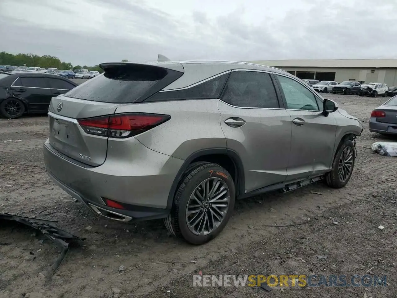 3 Photograph of a damaged car 2T2JZMAA8MC188721 LEXUS RX350 2021