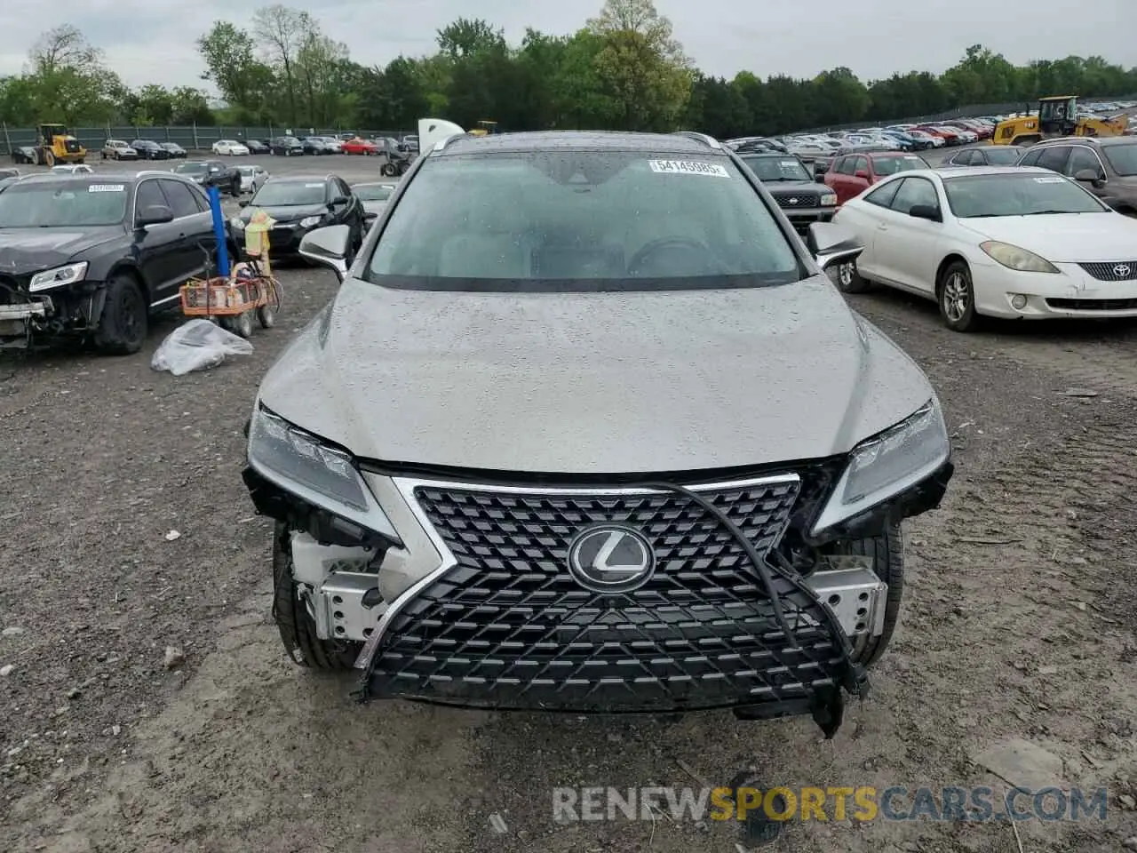 5 Photograph of a damaged car 2T2JZMAA8MC188721 LEXUS RX350 2021