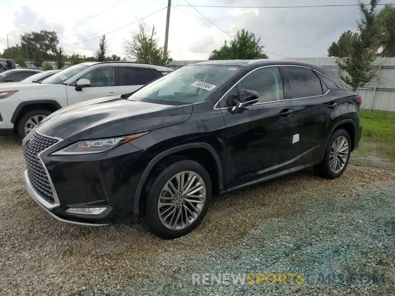 1 Photograph of a damaged car 2T2JZMAAXMC210217 LEXUS RX350 2021