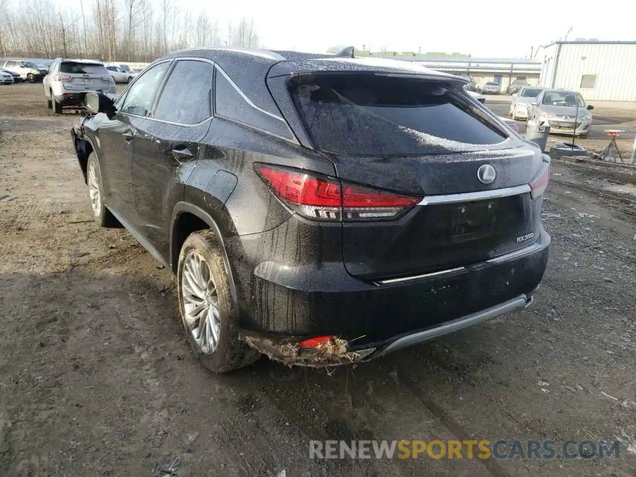 3 Photograph of a damaged car 2T2JZMDA1MC264680 LEXUS RX350 2021