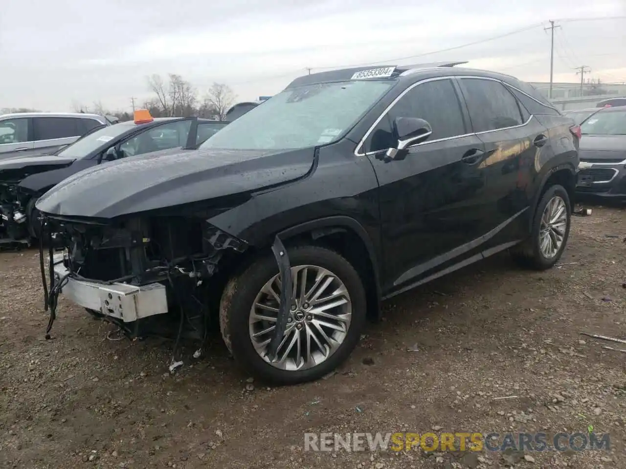 1 Photograph of a damaged car 2T2JZMDA2MC283917 LEXUS RX350 2021