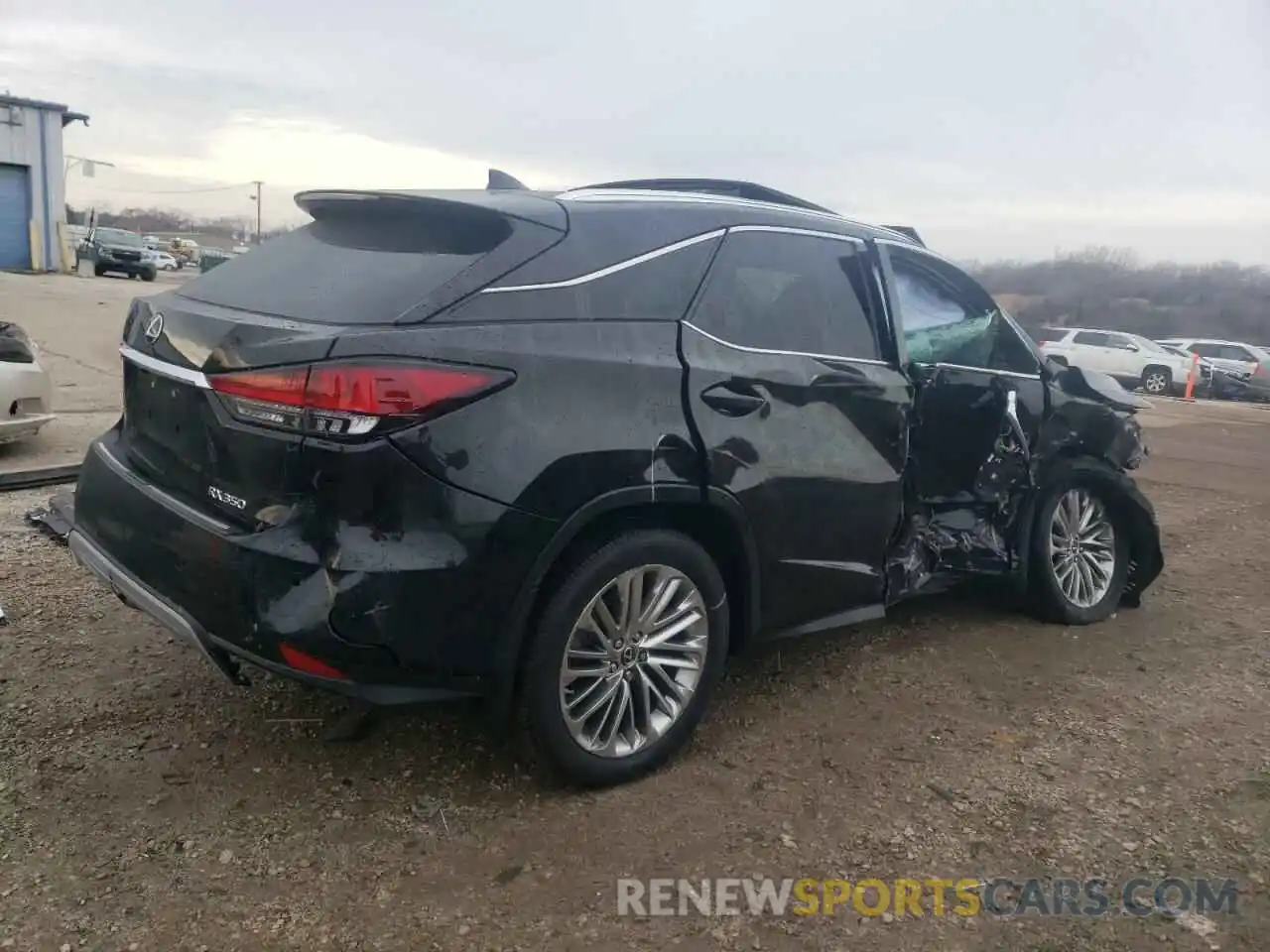 3 Photograph of a damaged car 2T2JZMDA2MC283917 LEXUS RX350 2021