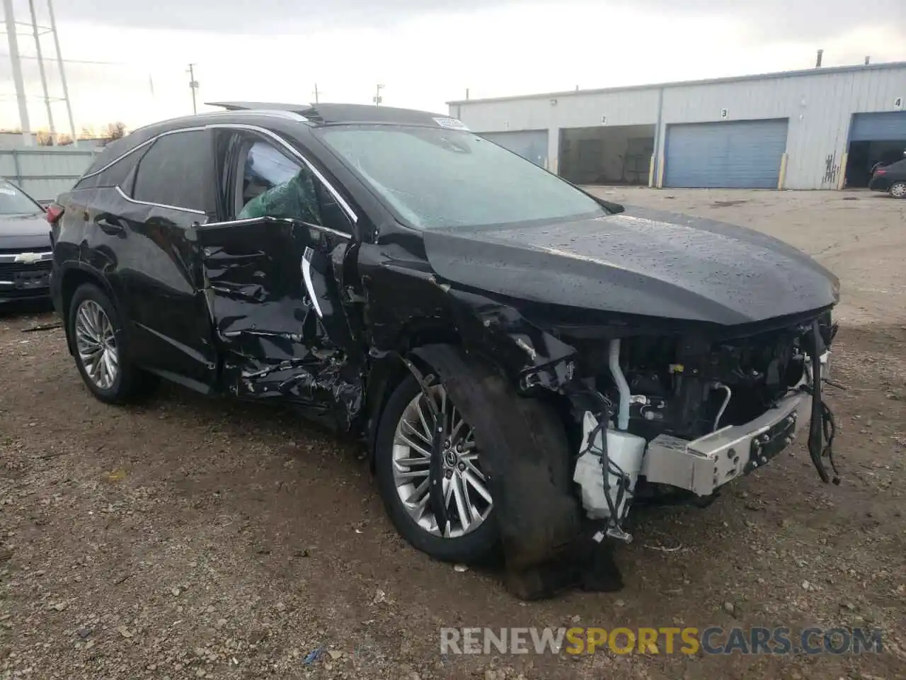 4 Photograph of a damaged car 2T2JZMDA2MC283917 LEXUS RX350 2021