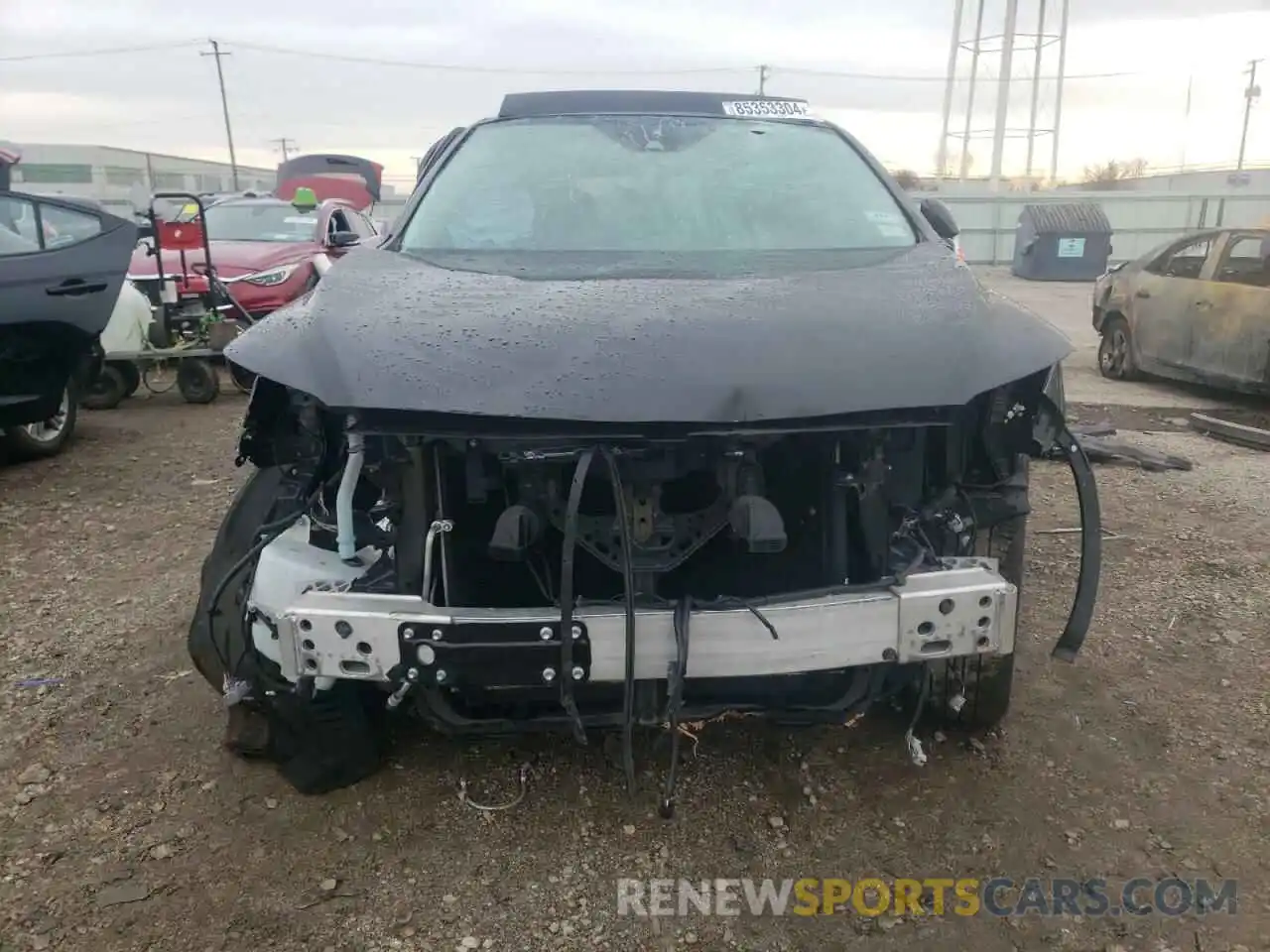 5 Photograph of a damaged car 2T2JZMDA2MC283917 LEXUS RX350 2021