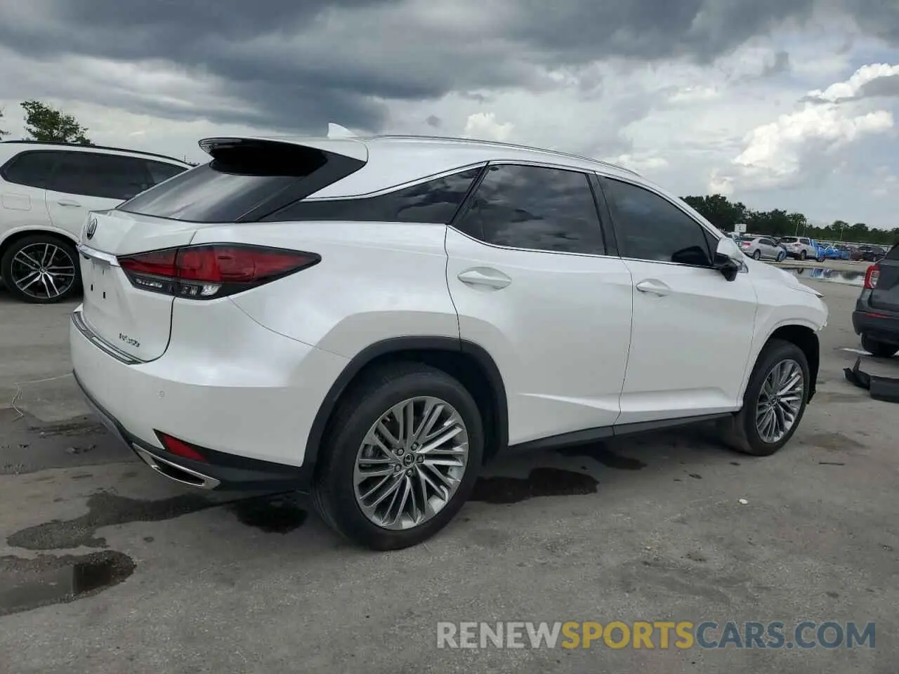 3 Photograph of a damaged car 2T2JZMDA5MC299559 LEXUS RX350 2021