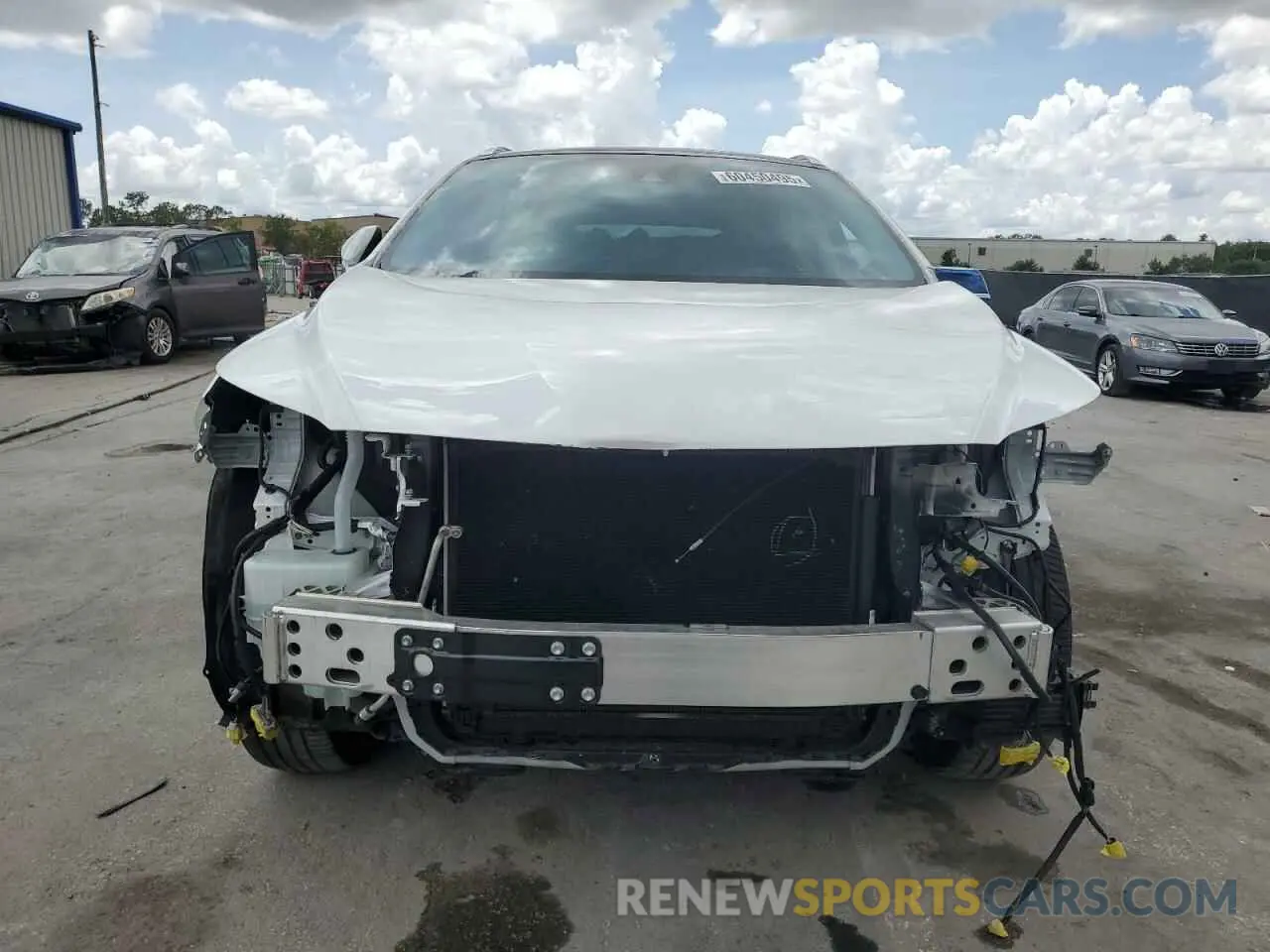 5 Photograph of a damaged car 2T2JZMDA5MC299559 LEXUS RX350 2021