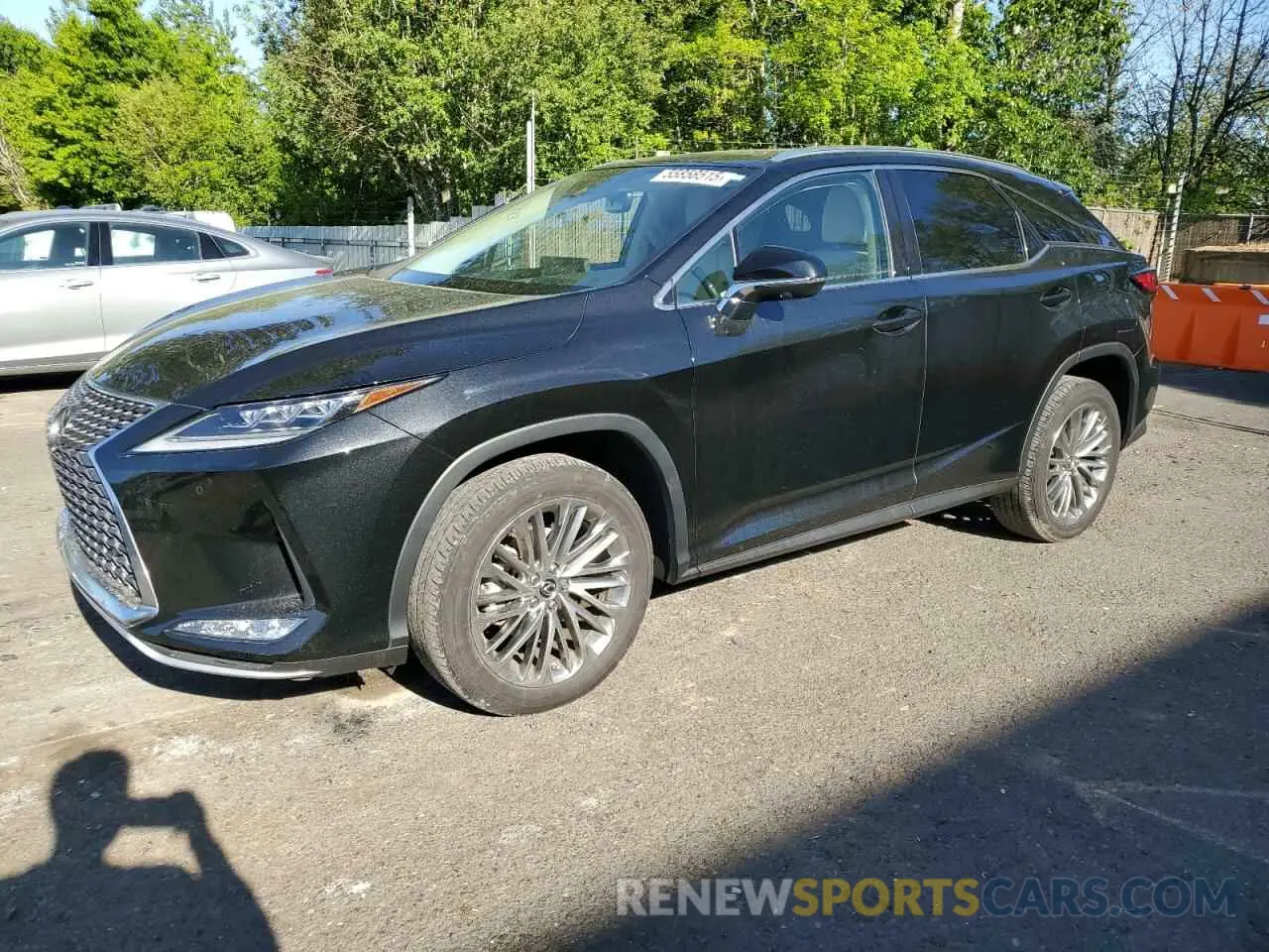 1 Photograph of a damaged car 2T2JZMDA8MC300445 LEXUS RX350 2021