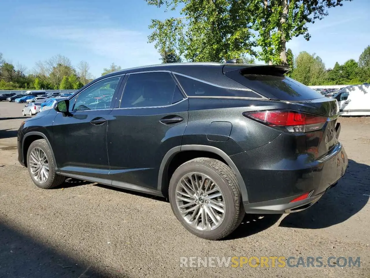 2 Photograph of a damaged car 2T2JZMDA8MC300445 LEXUS RX350 2021