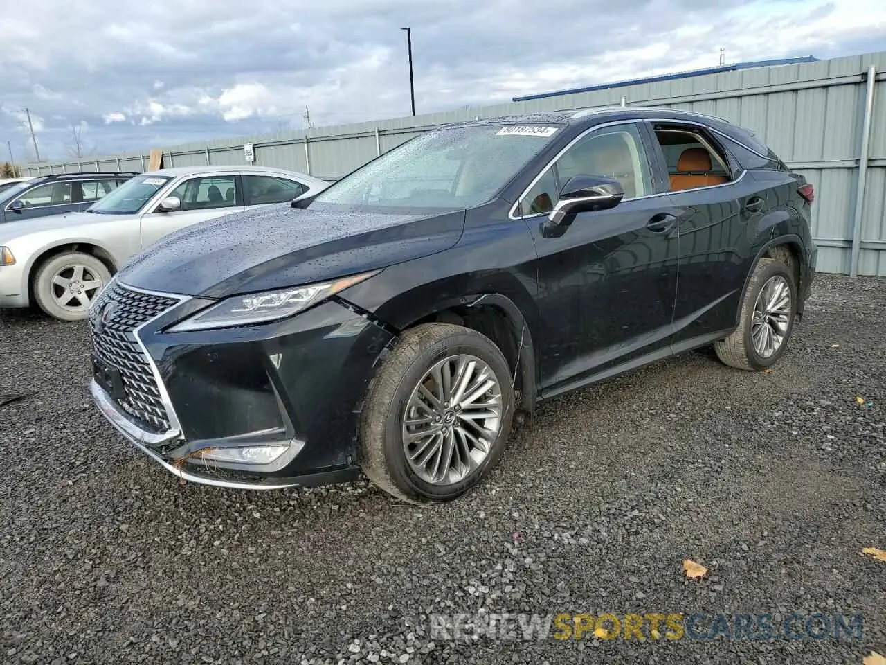 1 Photograph of a damaged car 2T2JZMDA9MC267536 LEXUS RX350 2021