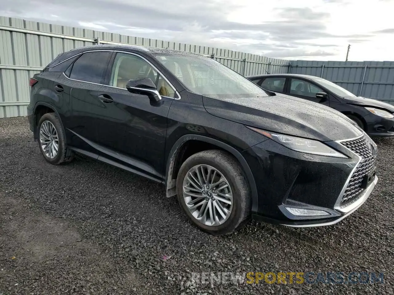 4 Photograph of a damaged car 2T2JZMDA9MC267536 LEXUS RX350 2021