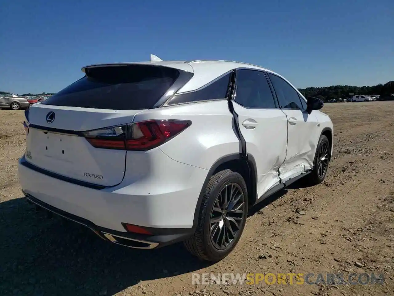 4 Photograph of a damaged car 2T2SZMAA0MC192816 LEXUS RX350 2021