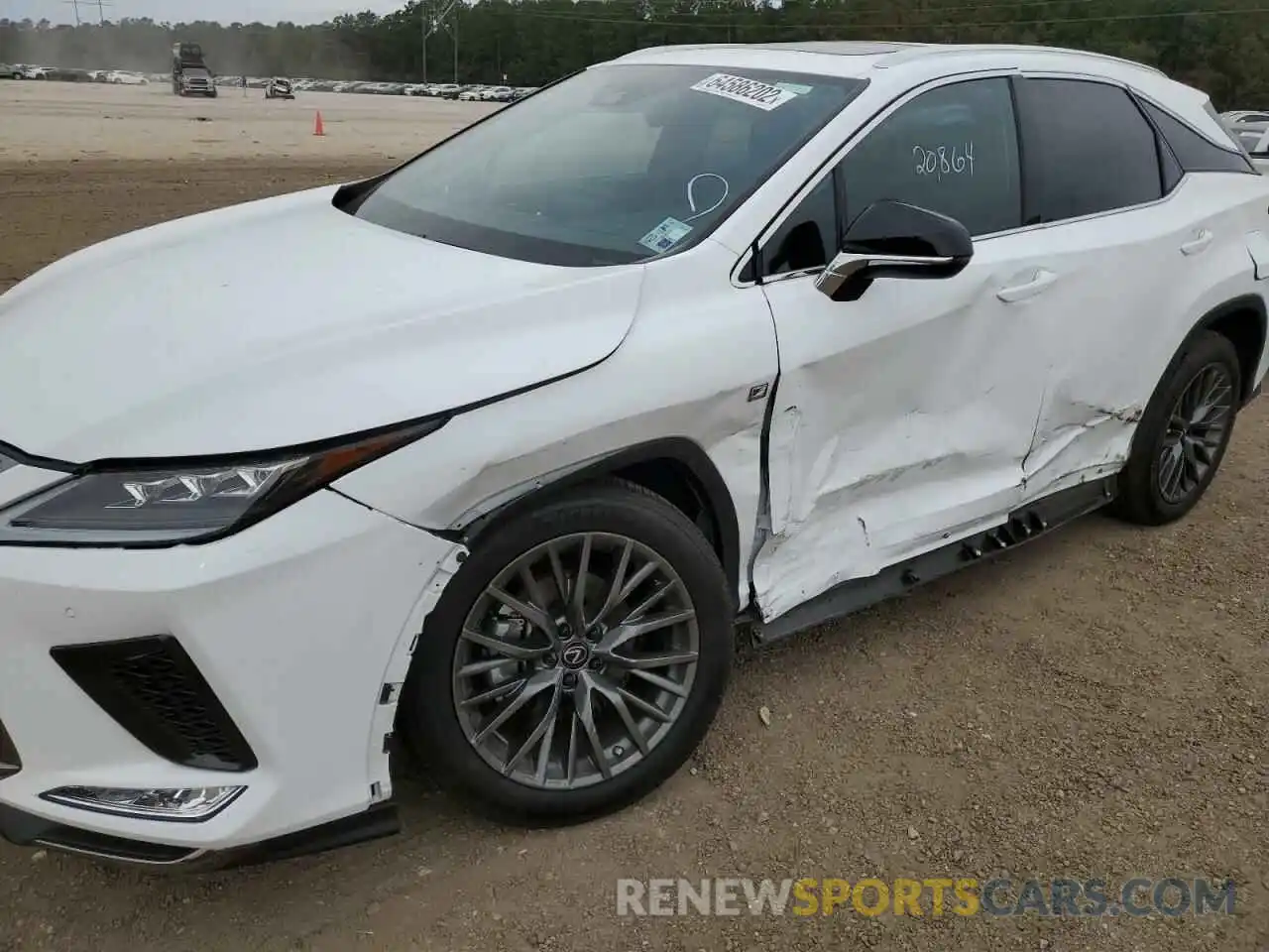 9 Photograph of a damaged car 2T2SZMAA0MC209579 LEXUS RX350 2021