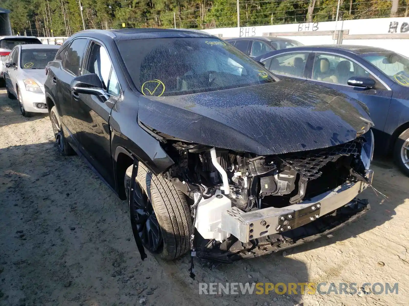 1 Photograph of a damaged car 2T2SZMDA0MC287310 LEXUS RX350 2021