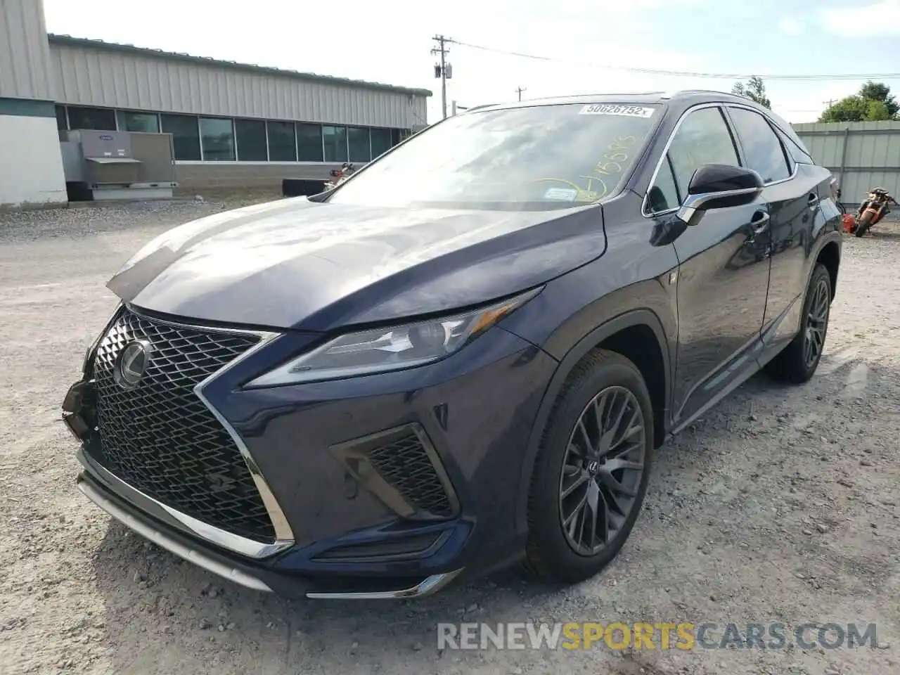 2 Photograph of a damaged car 2T2SZMDA3MC277290 LEXUS RX350 2021