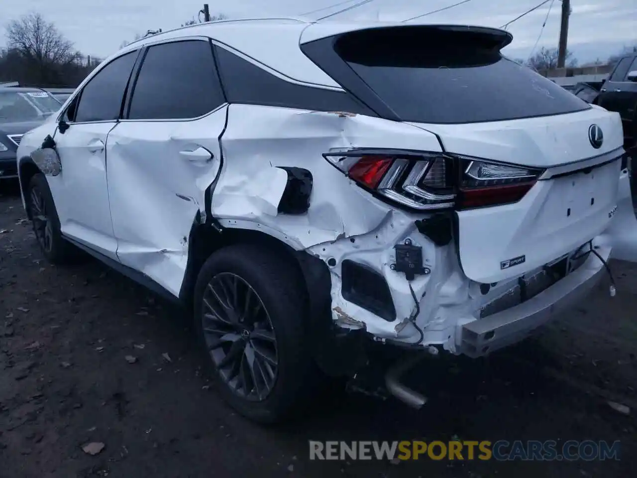 3 Photograph of a damaged car 2T2SZMDA4MC289593 LEXUS RX350 2021